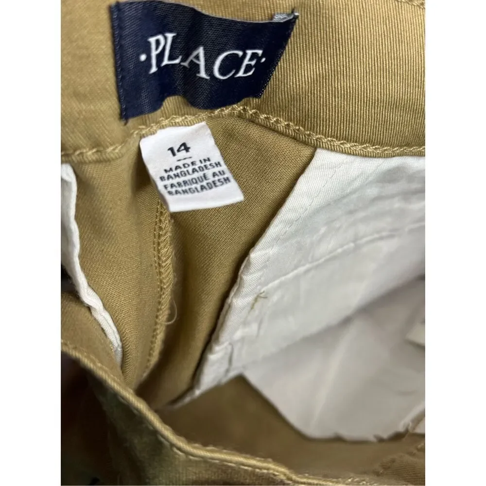 The Children’s Place boy’s uniform chino pant 3 pack size 14